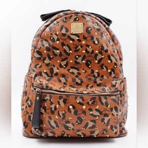 Mcm leopard backpack Clearance